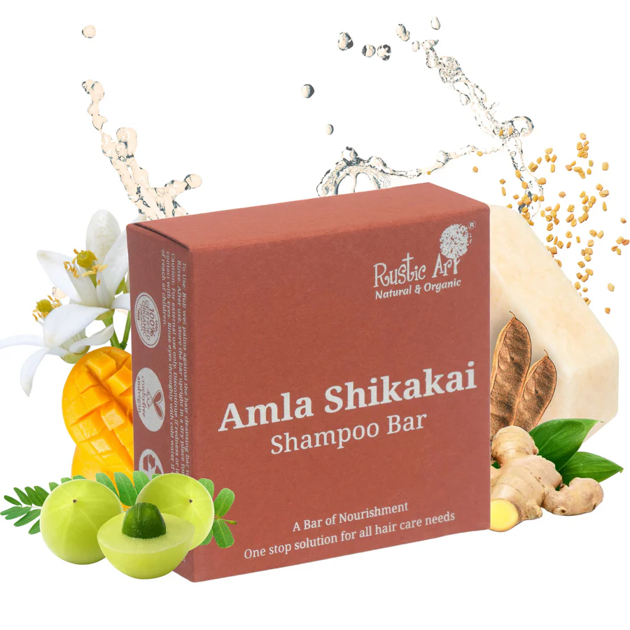 AMLA_SHIKAKAI_fe90322a-159c-4231-a1c7-6c11ce1a7554_900x.webp Amla Shikakai Shampoo Bar - Image 1